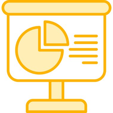 analitik iş finans simgesi