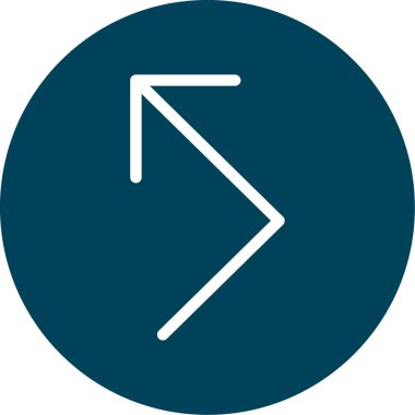 ok simgesi, vektör illüstrasyonu