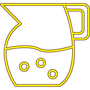 kahve fincanı ikonu vektör illüstrasyonu