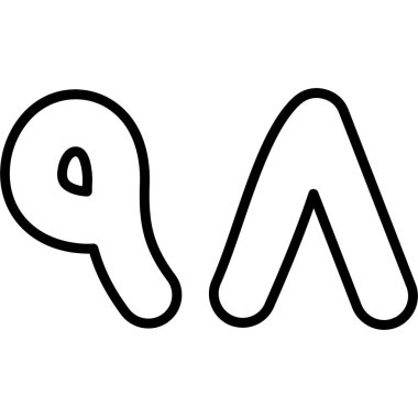 Çizgi film mıknatıs ikonu, bilim ve bilim konseptinin vektör çizimi