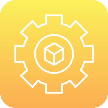 kutu simgesi vektör illüstrasyonu