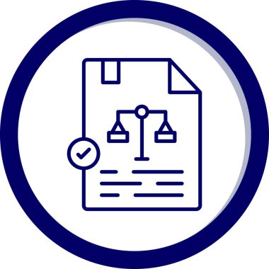 İş ve finans simgesinin vektör illüstrasyonu