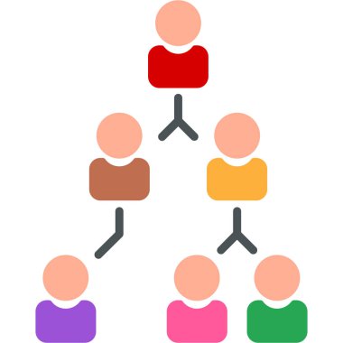 insanlar grup, illüstrasyon, vektör, beyaz arkaplan üzerinde.