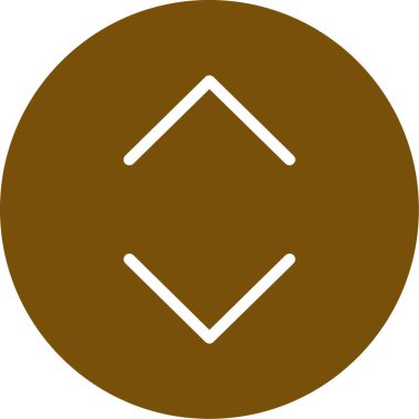 Bir pusula simgesinin vektör illüstrasyonu