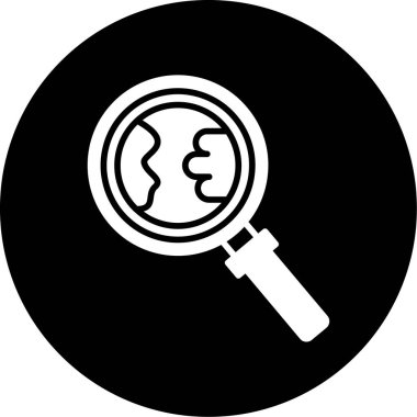 vektör Arama Simgesi illüstrasyonu