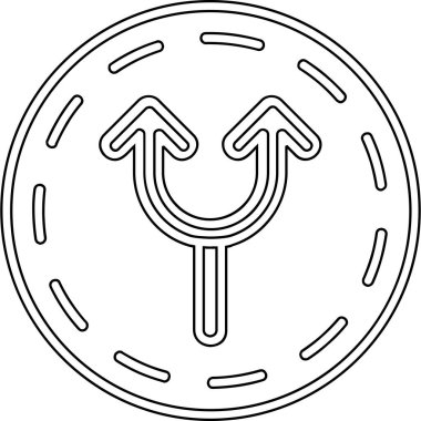 ok simgesi vektör illüstrasyonu