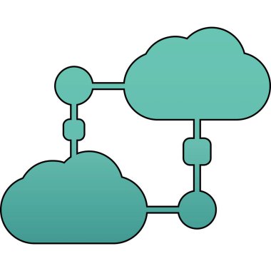 ağ bağlantısı simgesi, çizgi film biçimi