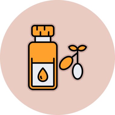 şişe ve bir bardak meyve suyu ikonu