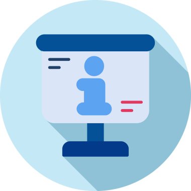 İş için. Web simgesi basit tasarım