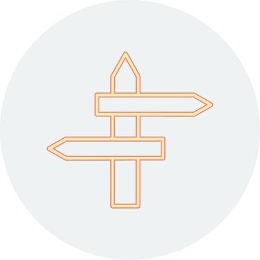 ok simgesi, vektör illüstrasyonu