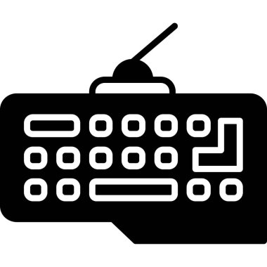 Uzaktan kontrol simgesi, basit biçim