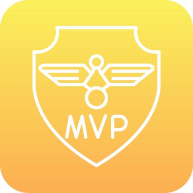 Bir doğrunun eşsiz vektör çizgisi simgesi