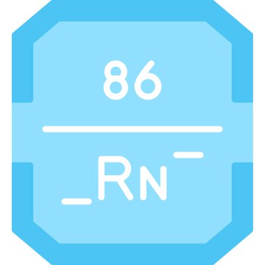 Kimyasal ağ simgesi basit tasarım