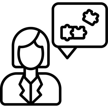 kadın kişi simgesi, özet biçimi