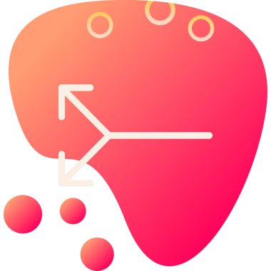 Beyin. Web simgesi basit tasarım