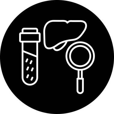 Modern simgenin vektör illüstrasyonu