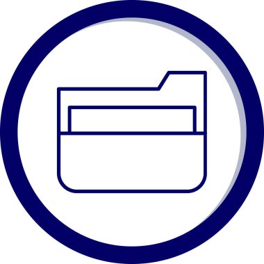 arşiv simgesi vektör illüstrasyonu