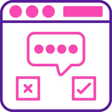 Web tasarım simgesi. vektör