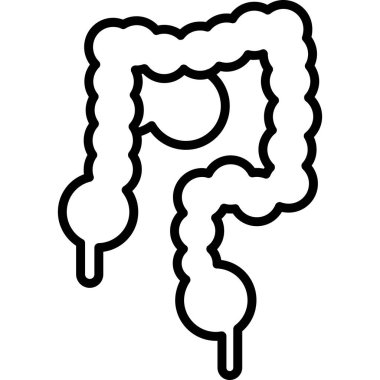 Beyaz arkaplanda f harfi, vektör illüstrasyonu