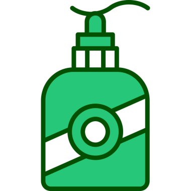 Bir sprey kutusunun vektör çizimi