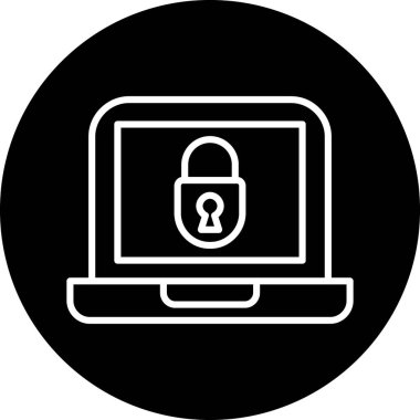 vektör güvenlik simgesi illüstrasyonu