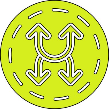 Gıda simgesinin vektör illüstrasyonu