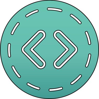 Top ikonu. özet çizimi