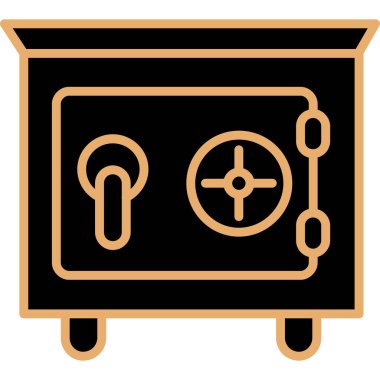 güvenli simge vektör illüstrasyonu