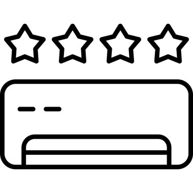 Otel hattı ikonu. vektör illüstrasyonu