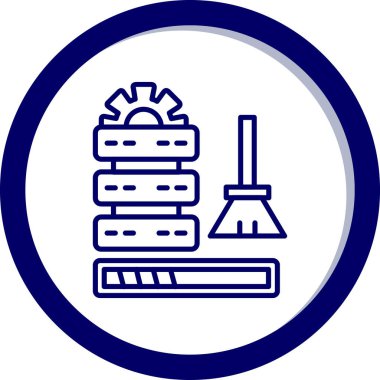 Modern b 'nin vektör illüstrasyonu eksik simgesi