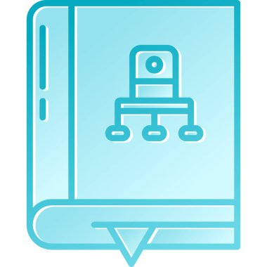 Yazıcı. Web simgesi basit illüstrasyon