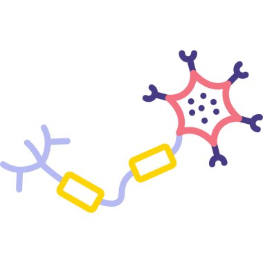 Virüs ve covid 19 simgesi, satır biçimi