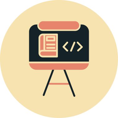 bir belge, web simgesi, vektör illüstrasyonlu bilgisayar monitörü