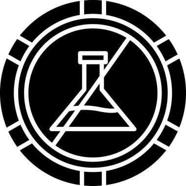 Bilim ve teknoloji ikonu vektör illüstrasyonu