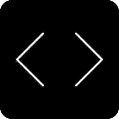 Katı biçimli ok yönü konumu simgesi