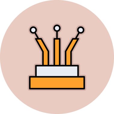 Modern b 'nin vektör illüstrasyonu eksik simgesi