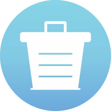 Alışveriş sepeti ikonu vektör illüstrasyonu