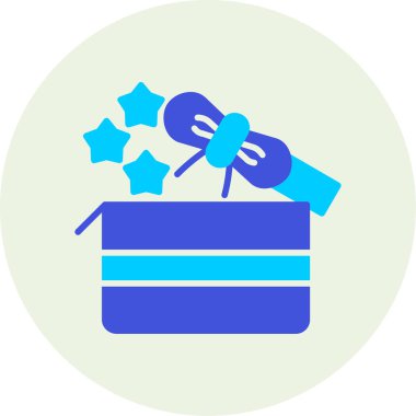 Doğum günü. Web simgesi basit illüstrasyon