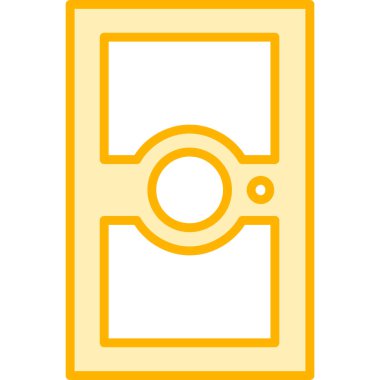 Kamera. Web simgesi basit tasarım