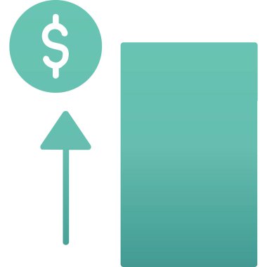 iş grafiği vektör simgesi