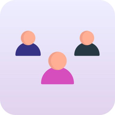 iş insanları simgesi, vektör illüstrasyon tasarımı