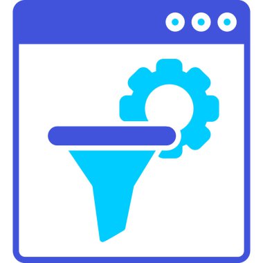 seo modern simgesinin vektör illüstrasyonu