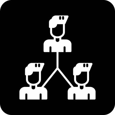 Bir grubun vektör illüstrasyonu