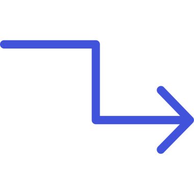 ok simgesi vektör illüstrasyonu