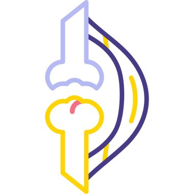 Bir insan vücudunun vektör illüstrasyonu