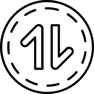 Para para para simgesi ana hat biçiminde