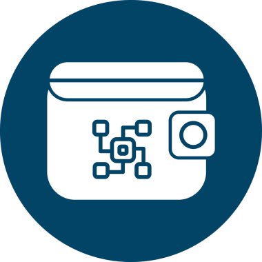 Benzersiz web vektör çizgisi simgesi