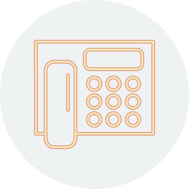 Modern simgenin vektör illüstrasyonu