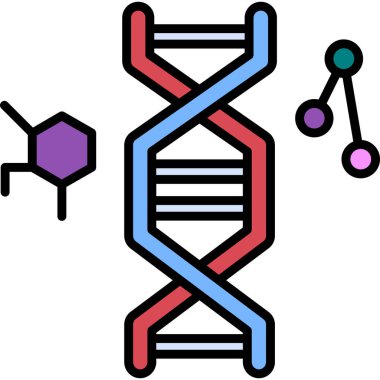 DNA araştırma DNA simgesi