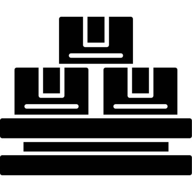 Bina. Web simgesi basit illüstrasyon